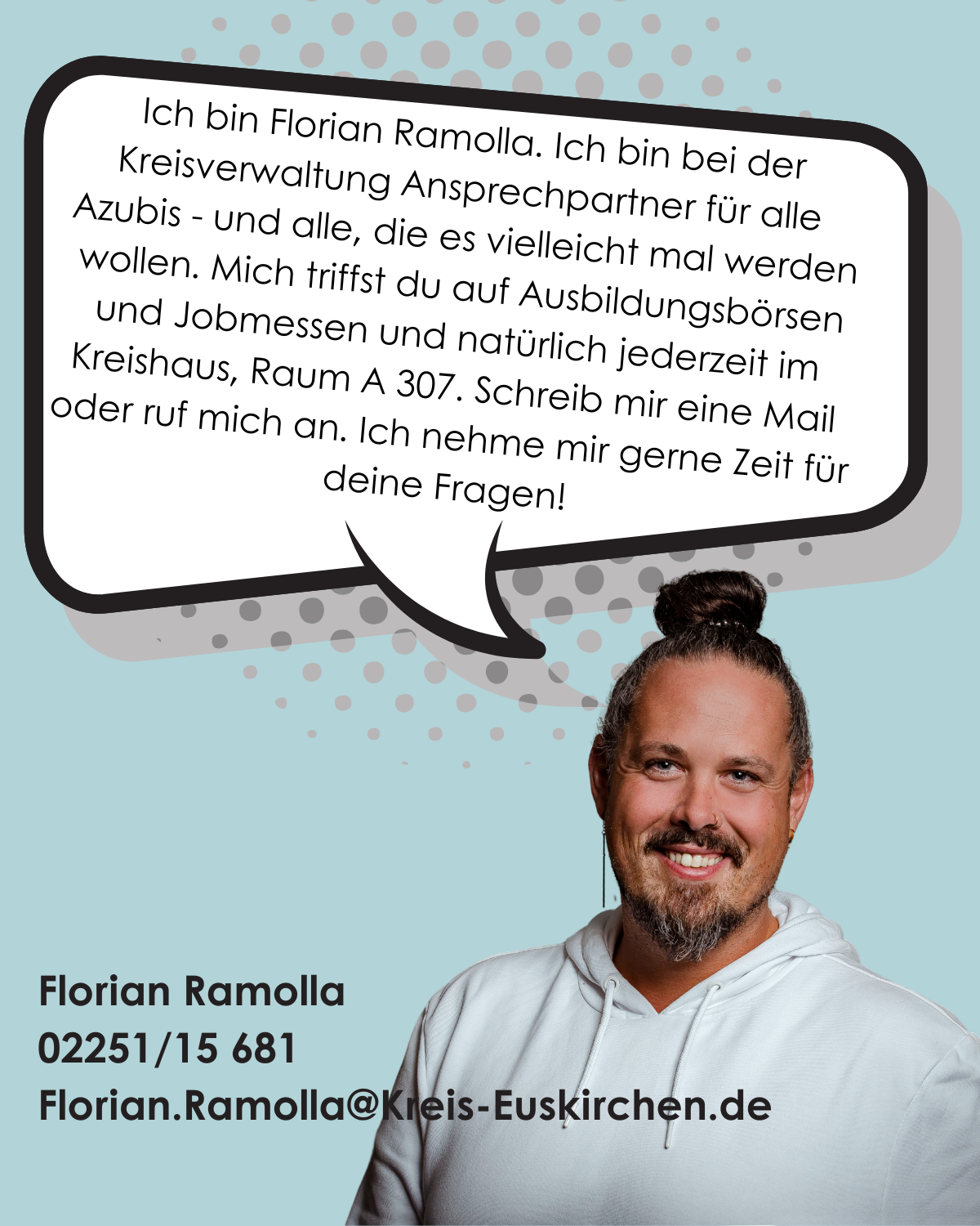 Triff uns - Anpreschepartner Florian Ramolla